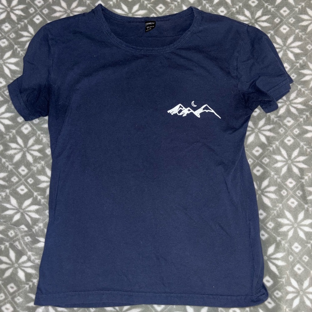 Dark Blue Shirt